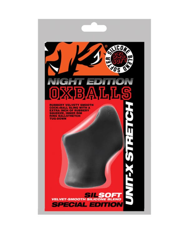 Oxballs Unit-X Tug-Down Ball Stretch Cock Sling - Special Edition Night - Image 5