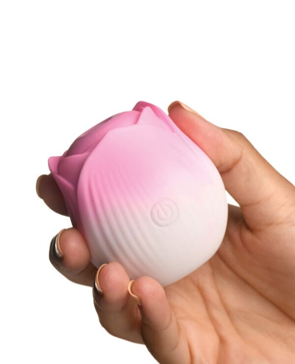 Bloomgasm Pulsing Petals Throbbing Rose Stimulator - Pink - Image 5