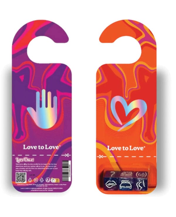 Love to Love Let's Dice w/Door Hanger - Blue - Image 5