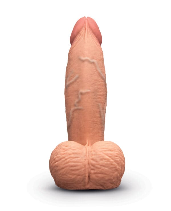 b-Vibe Slipskin 6" Girthy - Mocha - Image 3
