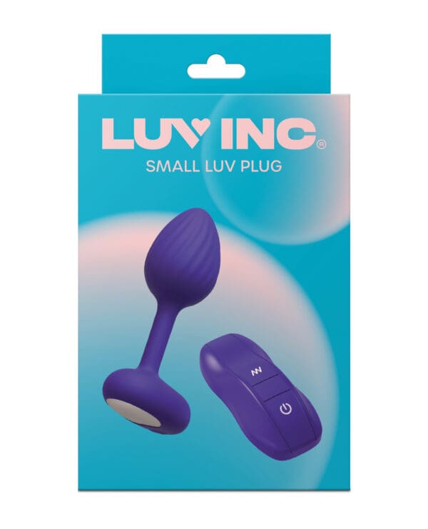 Luv Inc. Luv Plug - Small Purple - Image 3