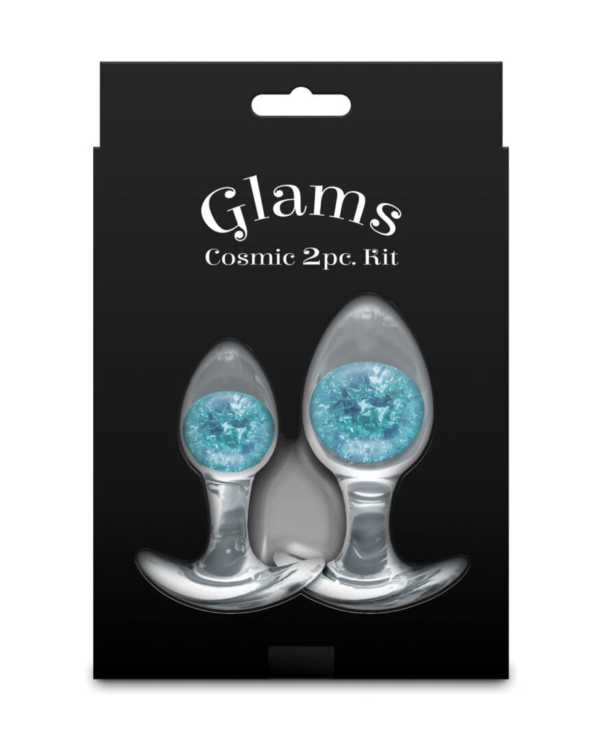 Cosmic Glams 2pc Plug Kit - Blue - Image 4