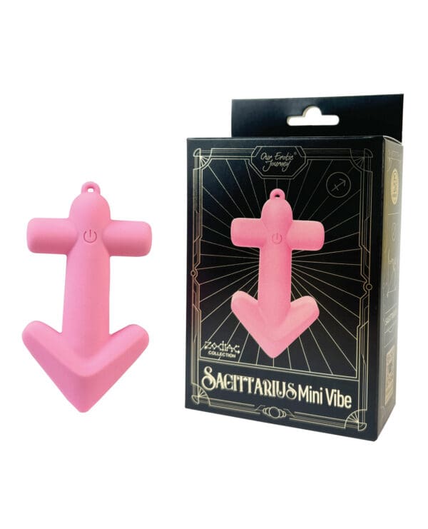 Zodiac Sagittarius Mini Vibe - Light Pink - Image 5