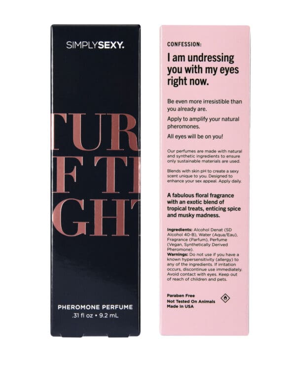 Simply Sexy Pheromone Perfume - 0.31 oz Turn off the Lights - Image 3