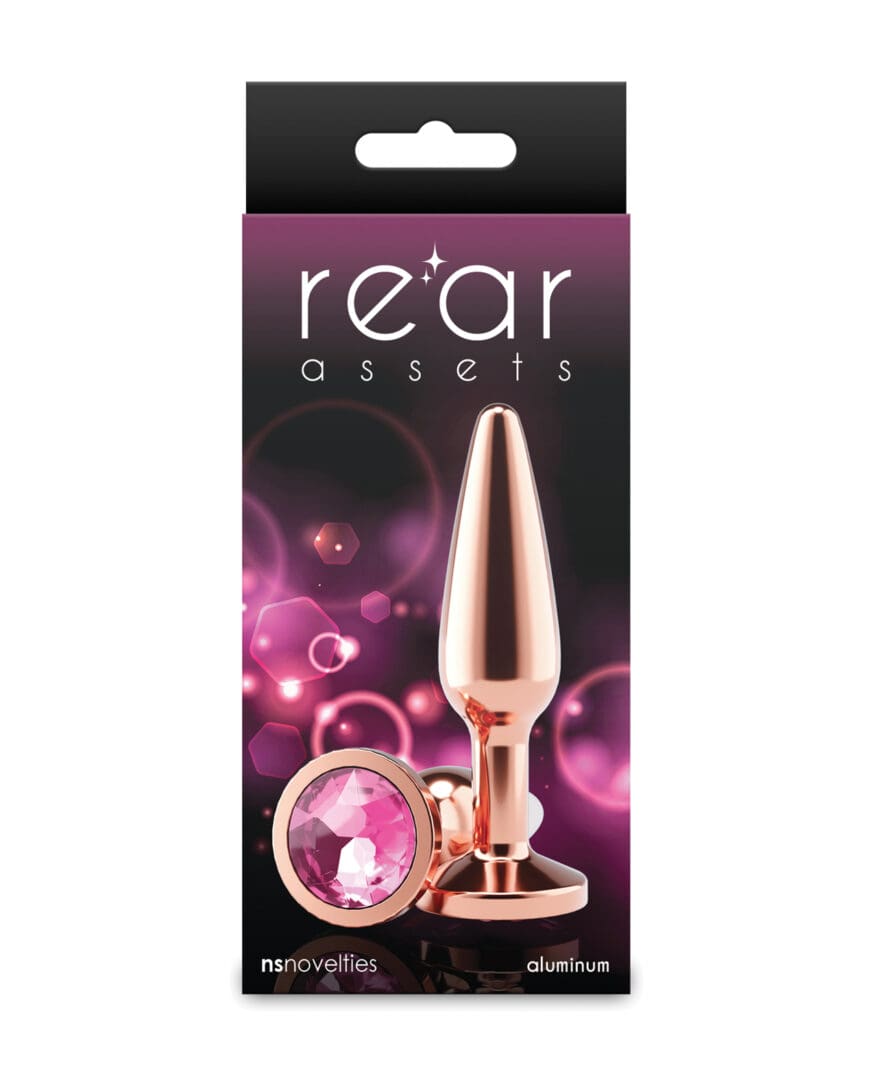 Rear Assets Tapered Medium Rose Gold - Pink