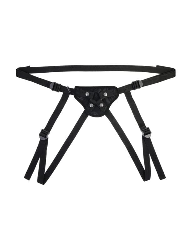 Sportsheets Velvet Noir Strap-On - Black - Image 2