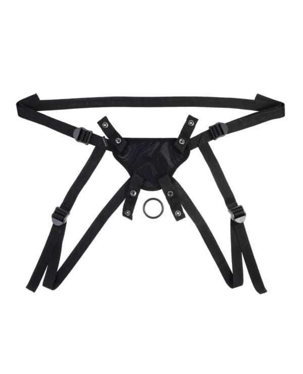Sportsheets Velvet Noir Strap-On - Black - Image 3