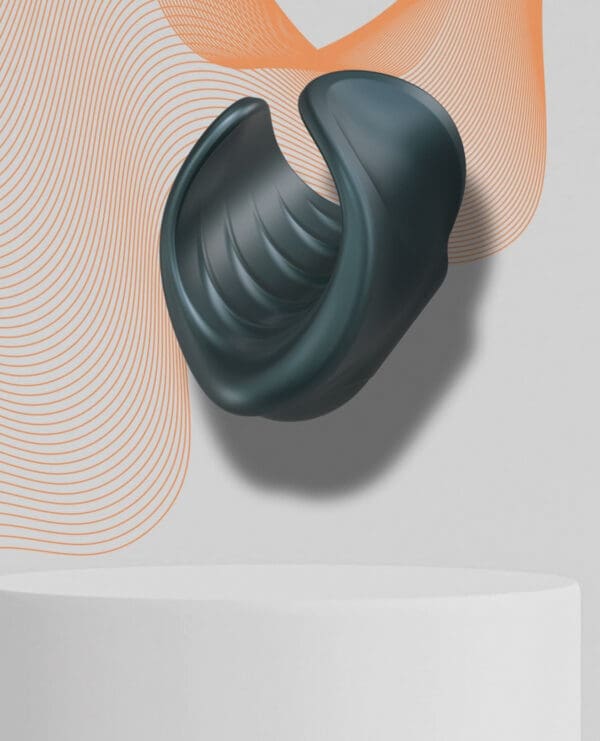 Manwan Starter Travel Vibrating Masturbator - Pine Grey - Image 3