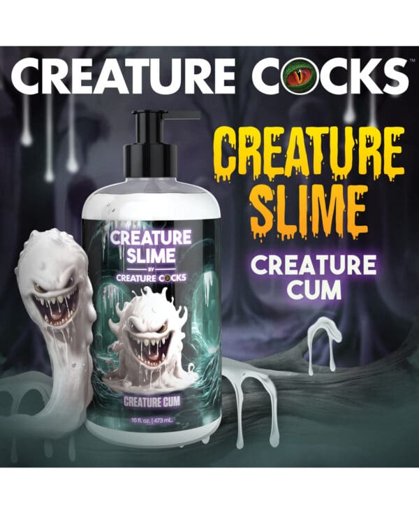 Creature Cocks - Creature Slime Creature Cum Unscented Jizz Lubricant 16oz - Image 4