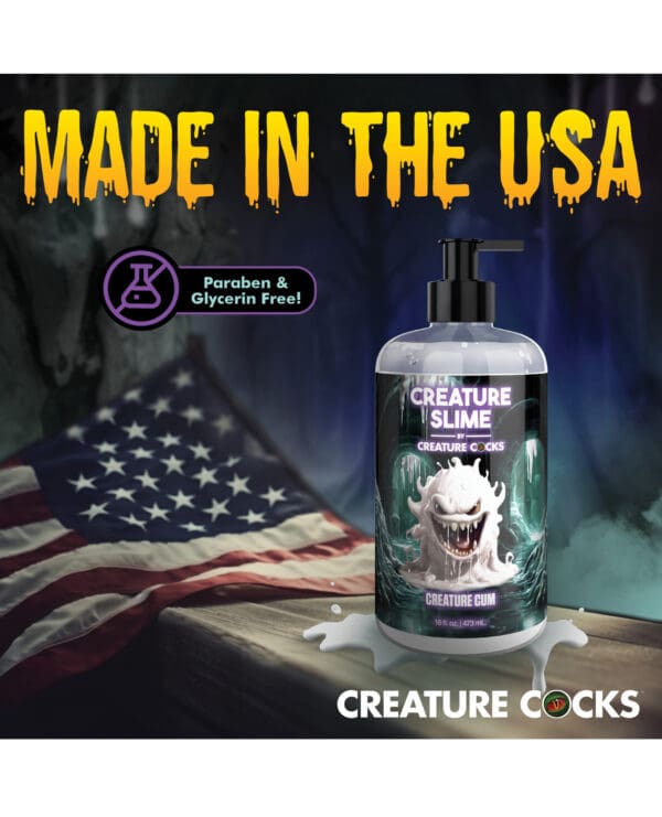 Creature Cocks - Creature Slime Creature Cum Unscented Jizz Lubricant 16oz - Image 5