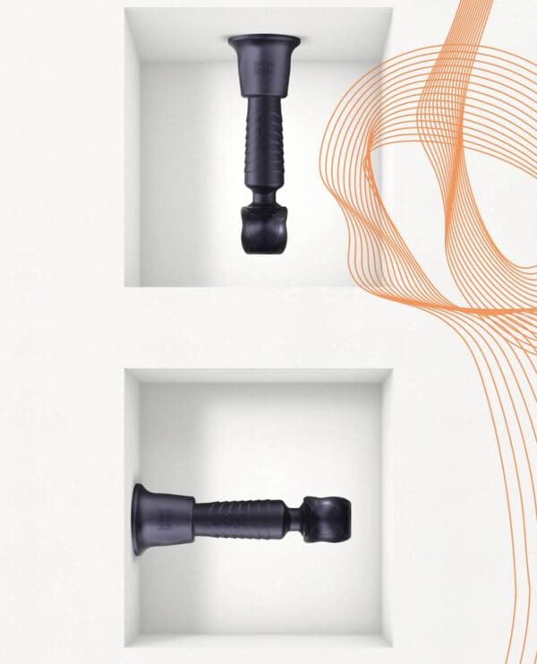Manwan Holden Suction Cup Wand Holder - Black Plum - Image 3