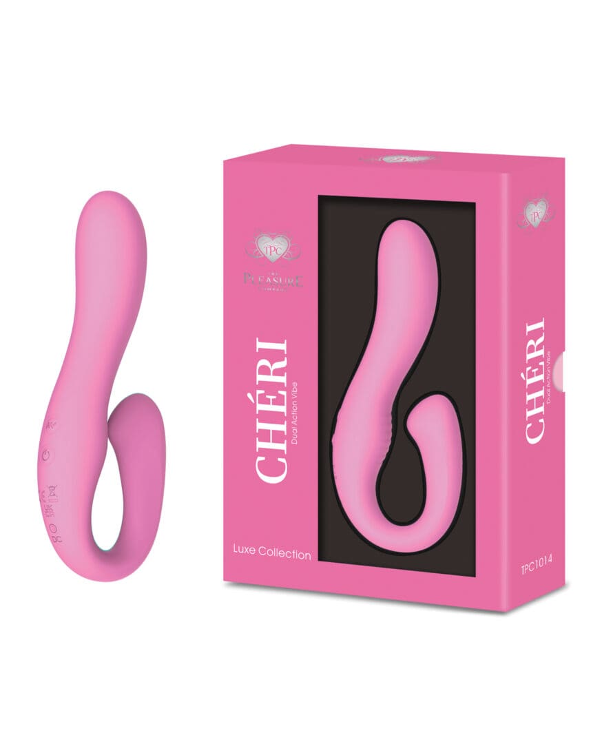Cheri Dual Action Vibrator - Pink