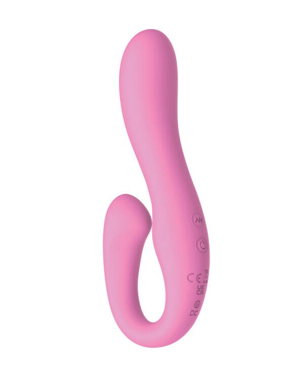 Cheri Dual Action Vibrator - Pink - Image 2
