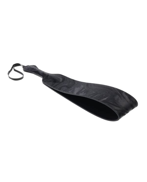 Sportsheets Velvet Noir Loop Paddle - Black - Image 3