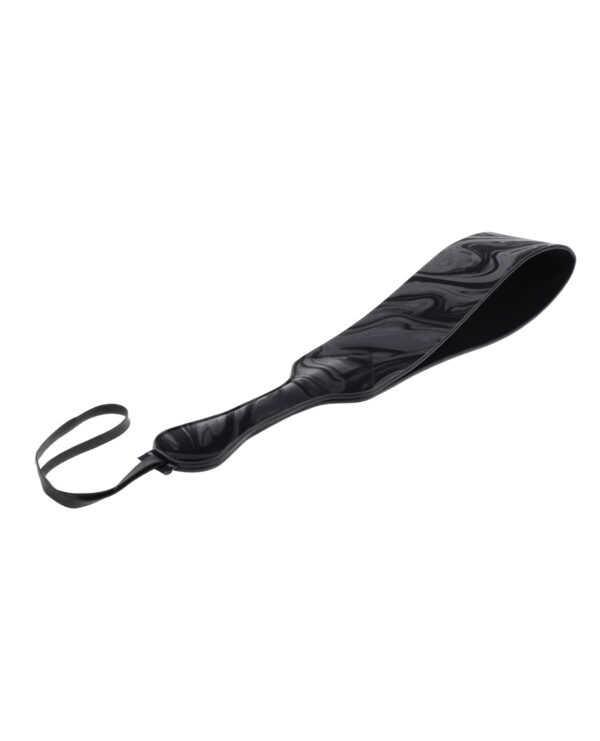 Sportsheets Velvet Noir Loop Paddle - Black - Image 4
