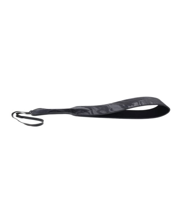 Sportsheets Velvet Noir Loop Paddle - Black - Image 5