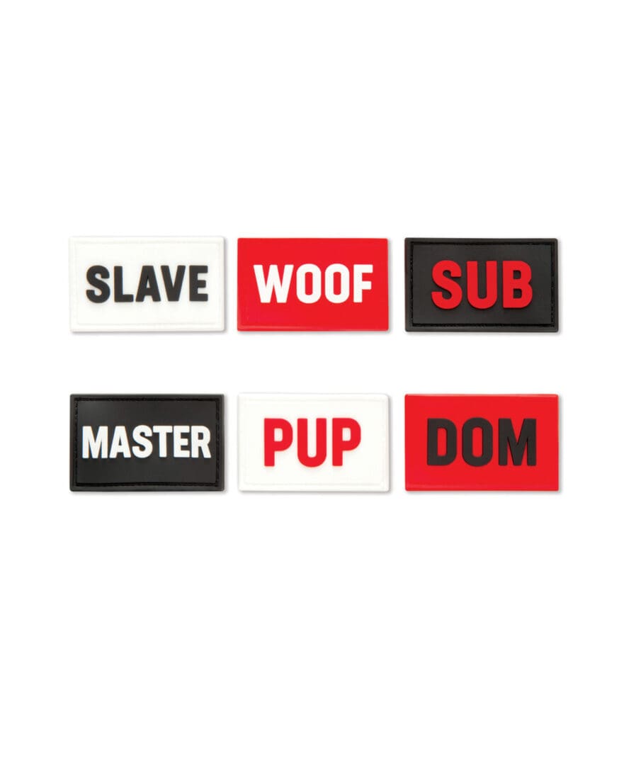 Prowler RED Switch Jock Patches Pack #2 - Pack of 6