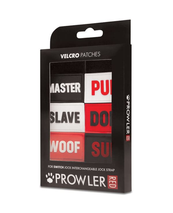 Prowler RED Switch Jock Patches Pack #2 - Pack of 6 - Image 2