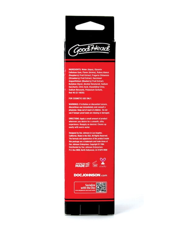 GoodHead Oral Gel - 4 oz Watermelon - Image 3