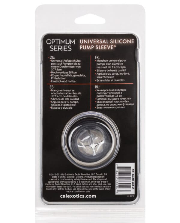 Universal Silicone Pump Sleeve - Smoke - Image 2