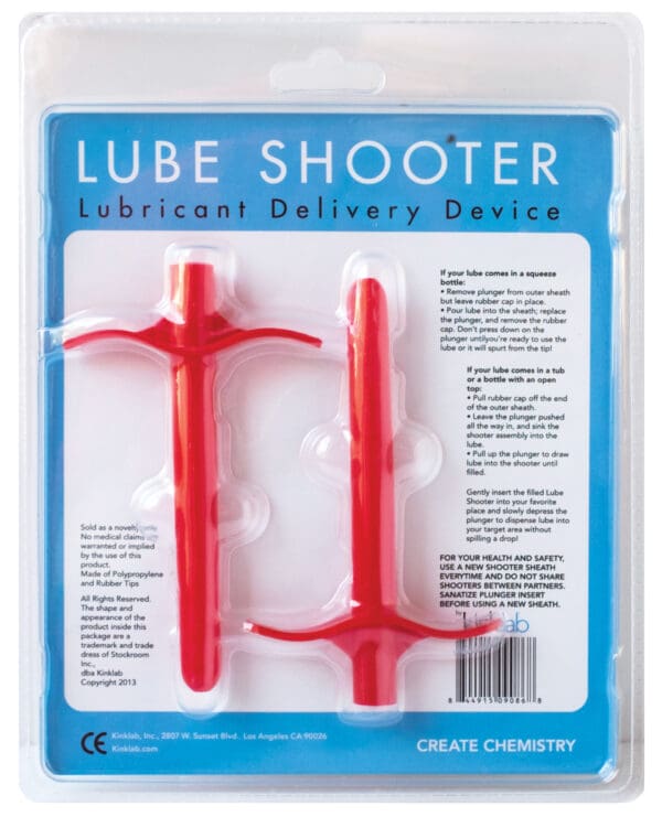 KinkLab Lube Shooter - Red - Image 2