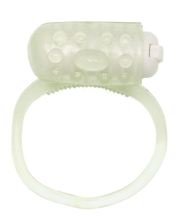 Humm Dinger Vibrating Cockring - Glow in the Dark - Image 2