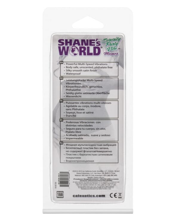 Shane's World Nooner Sorority Party Vibe - Purple - Image 2