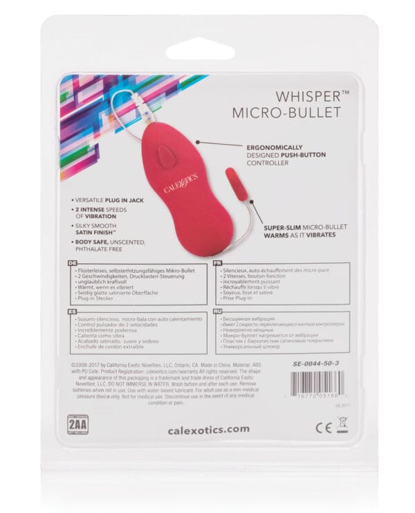 Whisper Micro Bullet - Pink - Image 2