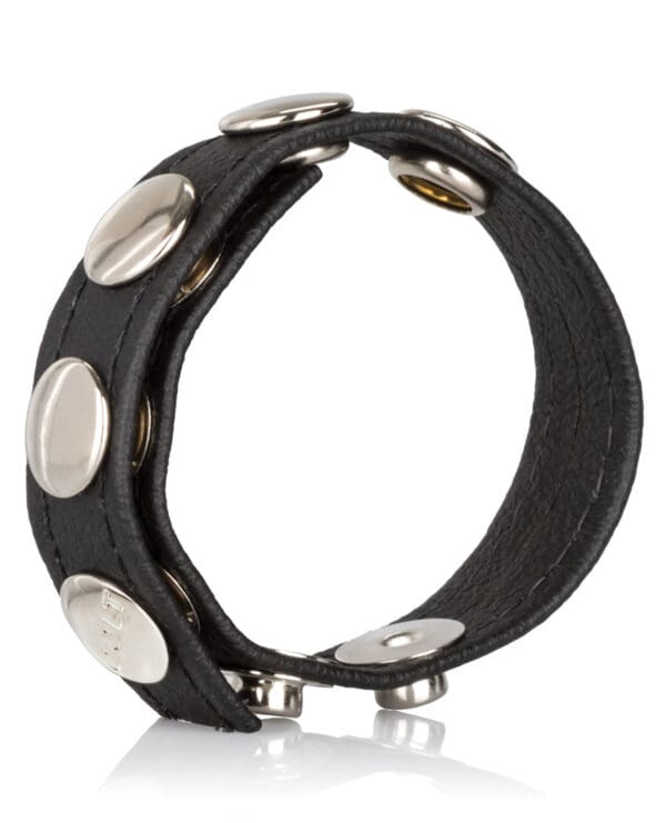COLT Leather C/B Strap 5 Snap Fastener - Black - Image 3