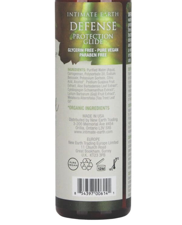 Intimate Earth Defense Protection Glide - 240 ml - Image 2