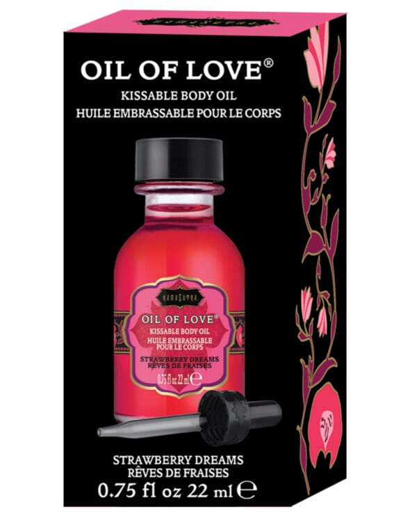 Kama Sutra Oil of Love - .75 oz Strawberry Dreams - Image 2