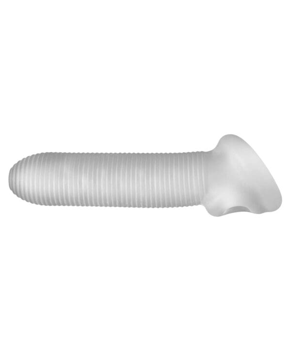 Perfect Fit Fat Boy Micro Ribbed Sheath 6.5" - Clear - Image 3