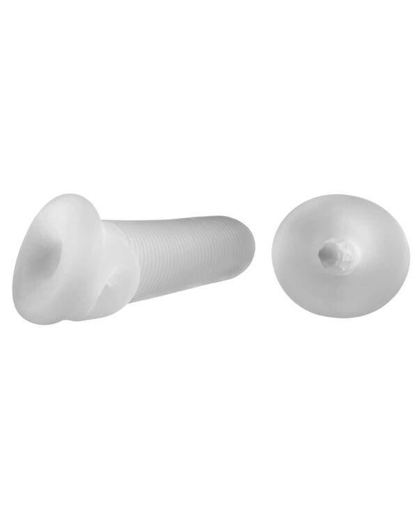 Perfect Fit Fat Boy Micro Ribbed Sheath 6.5" - Clear - Image 5