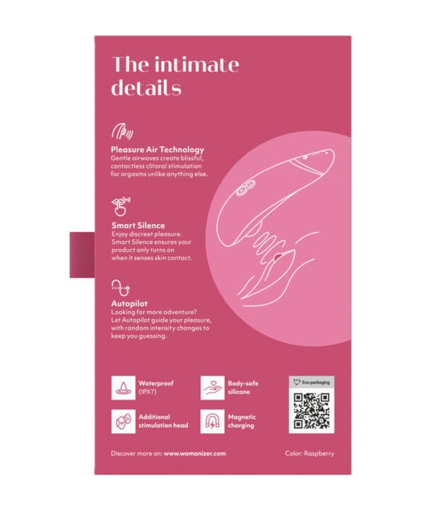 Womanizer Premium 2 - Raspberry - Image 2