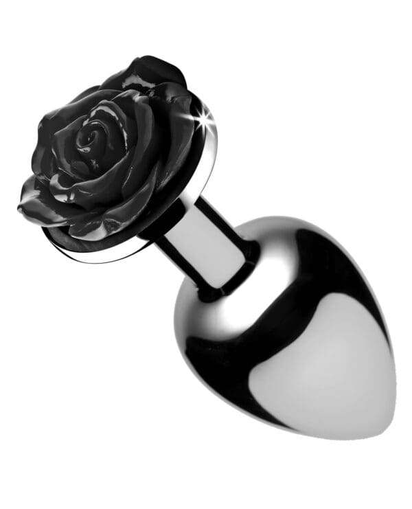 Booty Sparks Black Rose Anal Plug Small - Image 2