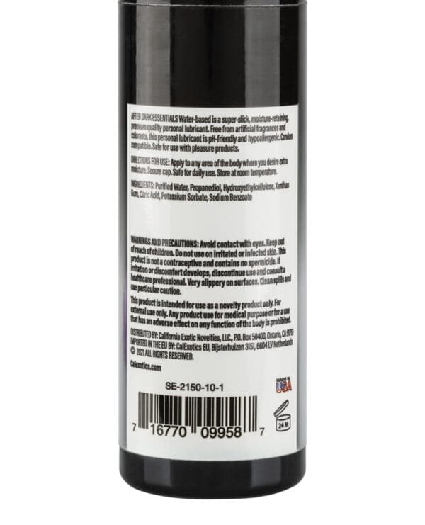 After Dark Essentials Water Based Personal Lubricant - 4 oz - Image 2