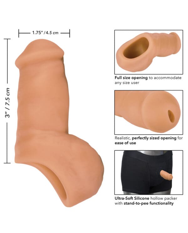 Packer Gear Ultra Soft Silicone STP - Tan - Image 5