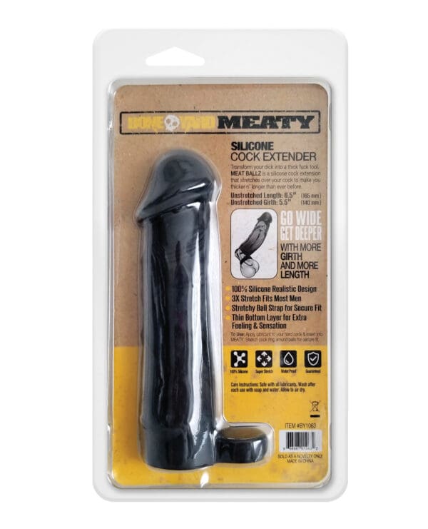 Boneyard The Man Sizer 3X Stretch Silicone Extender - Black - Image 2