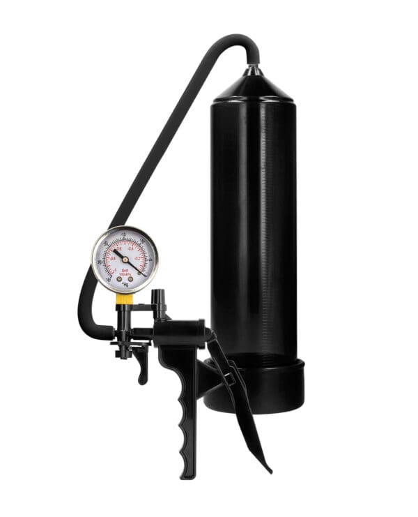 Shots Pumped Elite Beginner Pump w/PSI Gauge - Black - Image 3