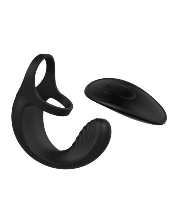 Zero Tolerance Vibrating Ball Cradle w/Remote - Black - Image 3