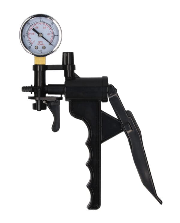 Shots Pumped Elite Beginner Pump w/PSI Gauge - Black - Image 4
