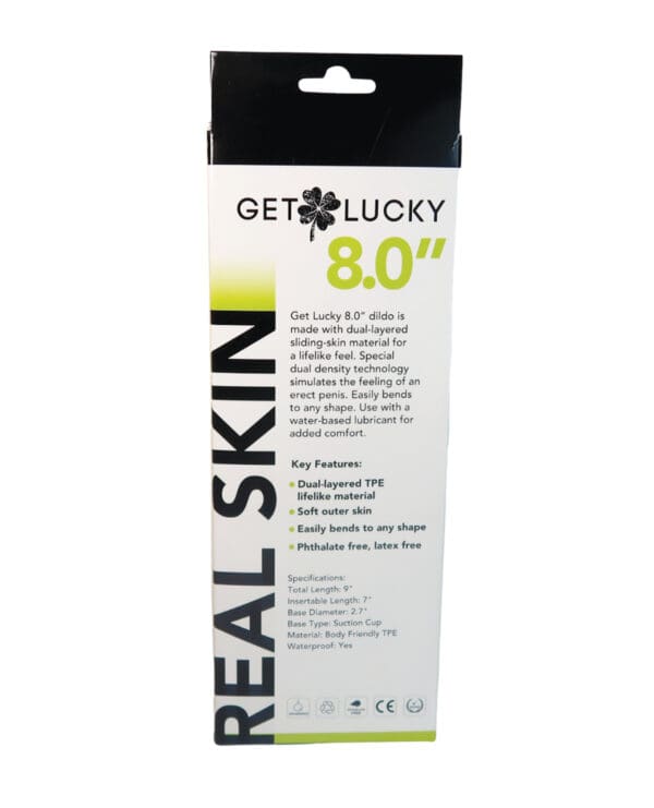 Get Lucky 8.0" Real Skin Series - Flesh - Image 2