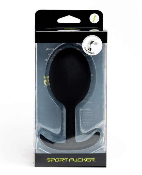Sport Fucker Thunder Plug Large - Black - Image 2