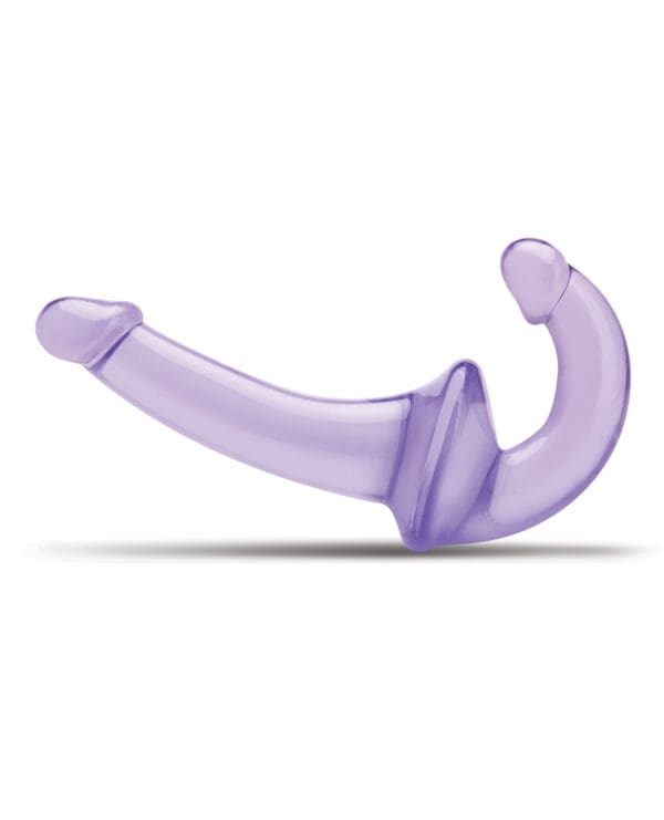 Lux Fetish Strapless Strap On - Purple - Image 2