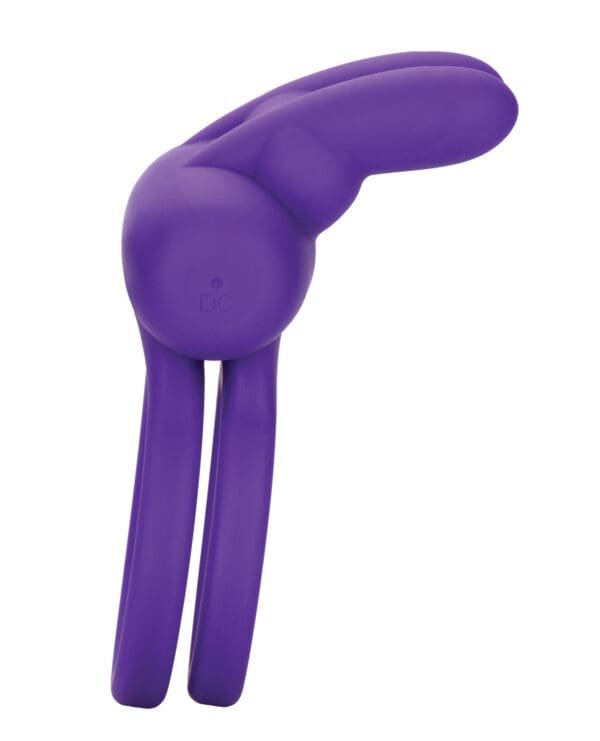 Silicone Rechargeable Rockin' Rabbit Enhancer - Purple - Image 4
