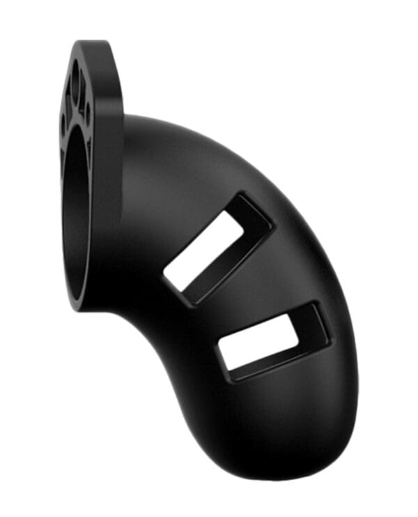 Shots Man Cage Chastity 3.5" Cock Cage Model 20 - Black - Image 2