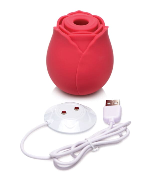 Inmi Bloomgasm Wild Rose 10X Stimulator - Red - Image 5