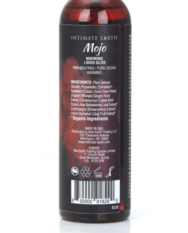 Intimate Earth Mojo Horny Goat Weed Libido Warming Glide - 4 oz - Image 2