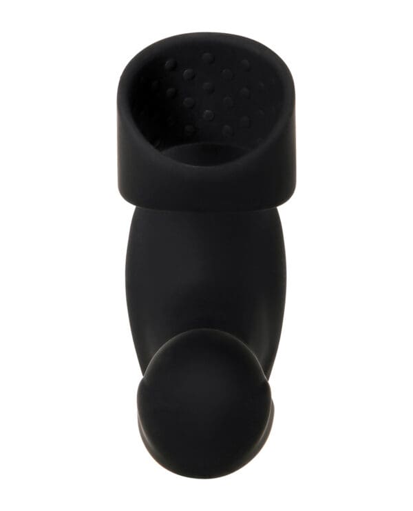 Zero Tolerance Strapped & Tapped Rechargeable Prostate Vibrator - Black - Image 5