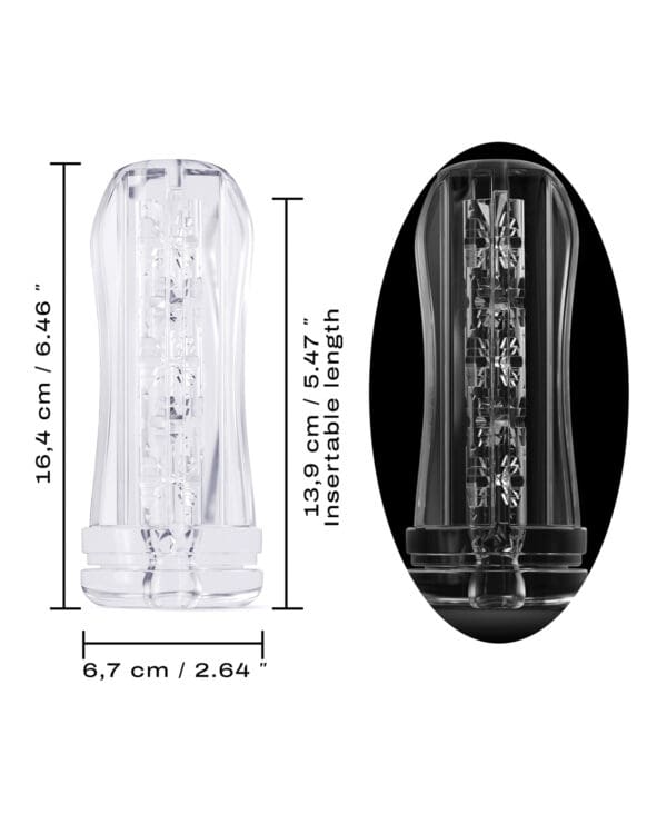 Dorcel Deep Blow Extreme Sleeve - Clear - Image 4